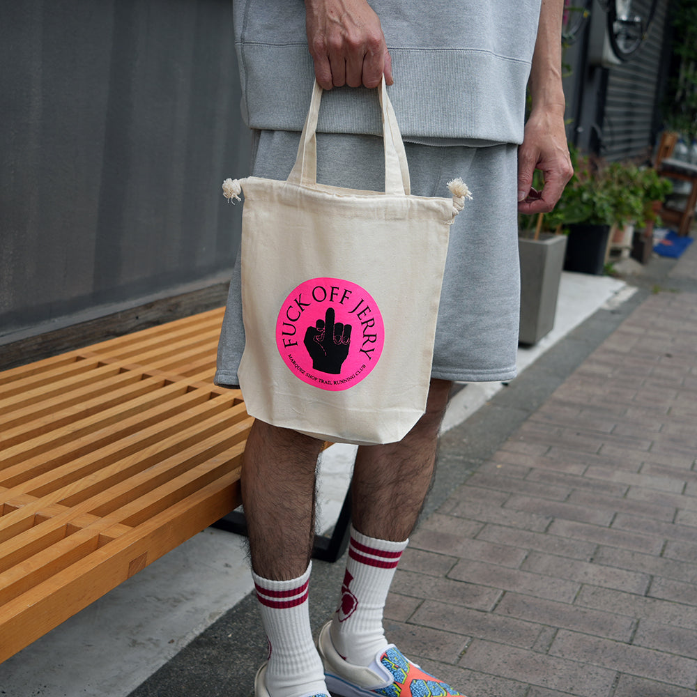 FUCK OFF JERRY 巾着トート