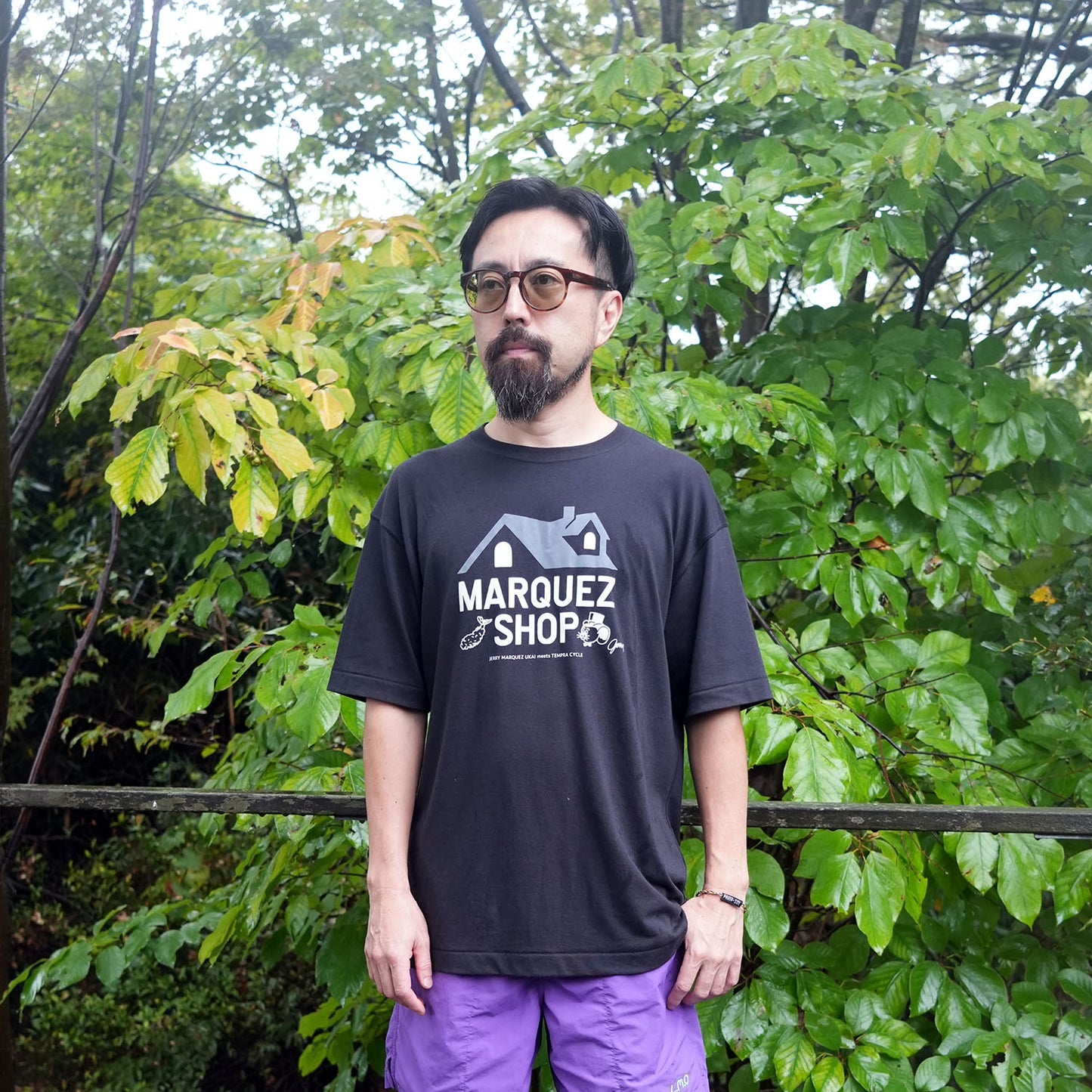 MARQUEZ SHOP ロゴTシャツ(ブラック)