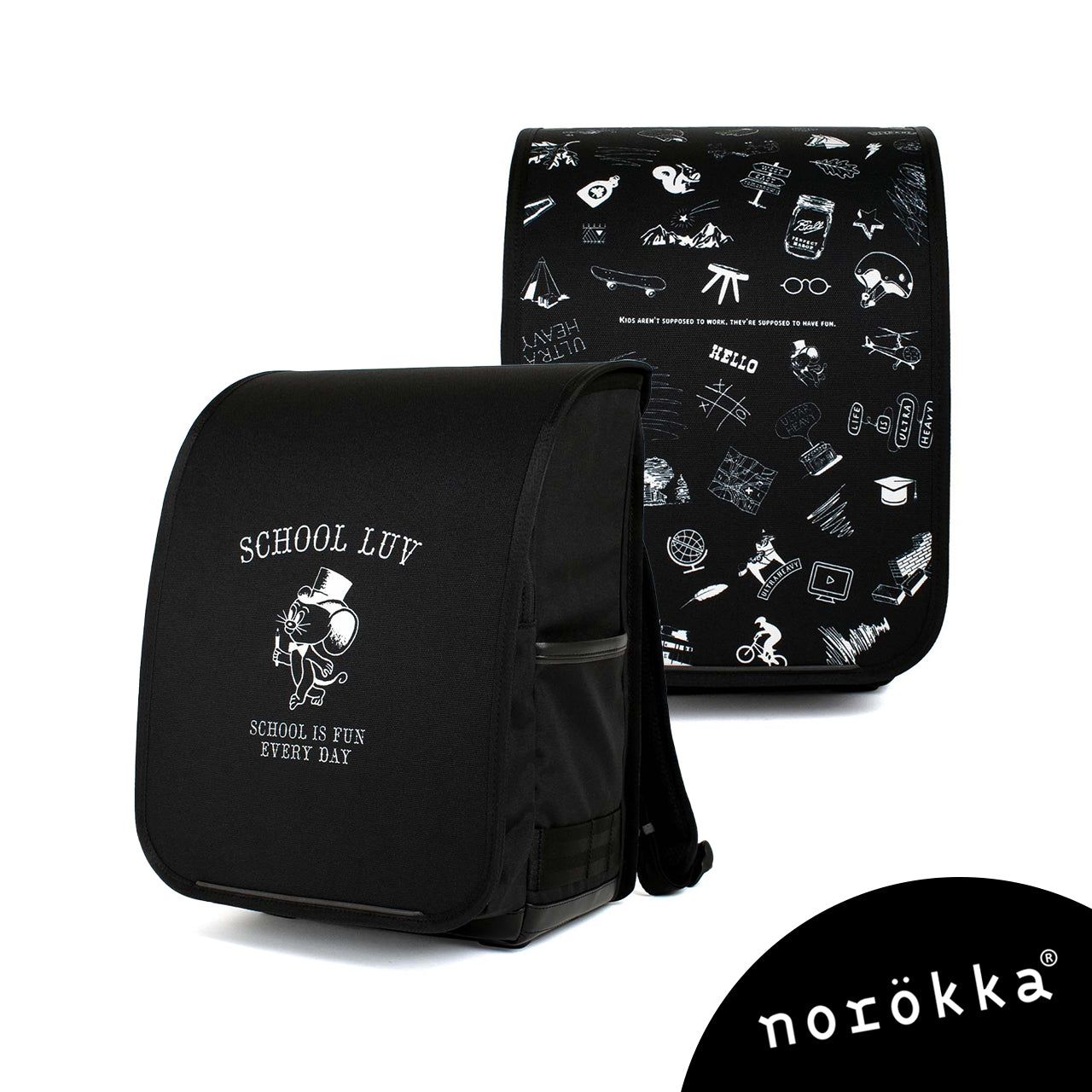 「norokka 自由なランドセル\2026年ご入学用/」Jerry Ukai コラボモデル【メーカー予約販売商品・送料無料】