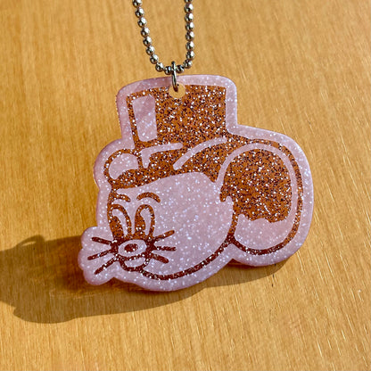 ローズピンクラメ