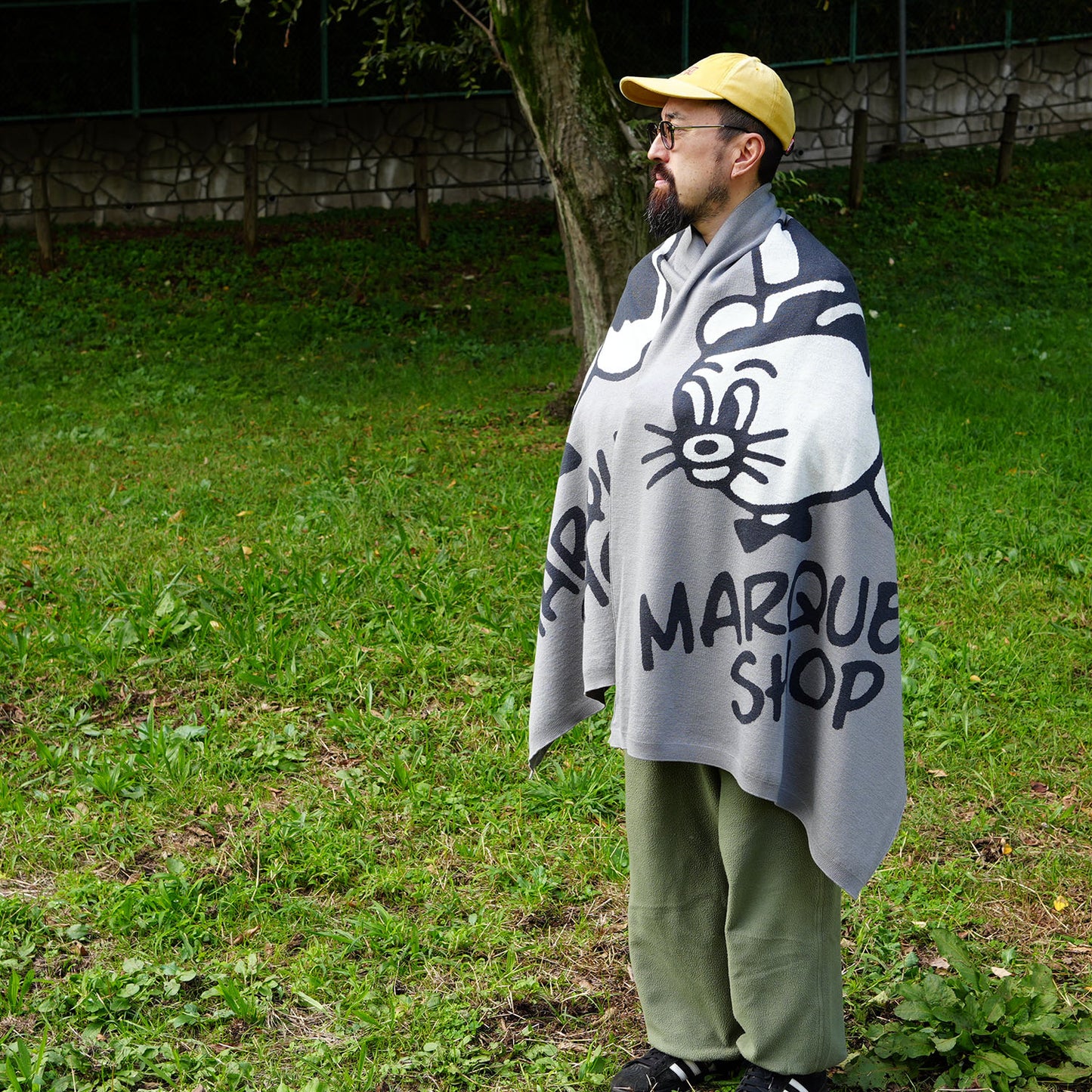 toiro knitwear × MARQUEZ SHOP / MARQUEZ Big-Stole