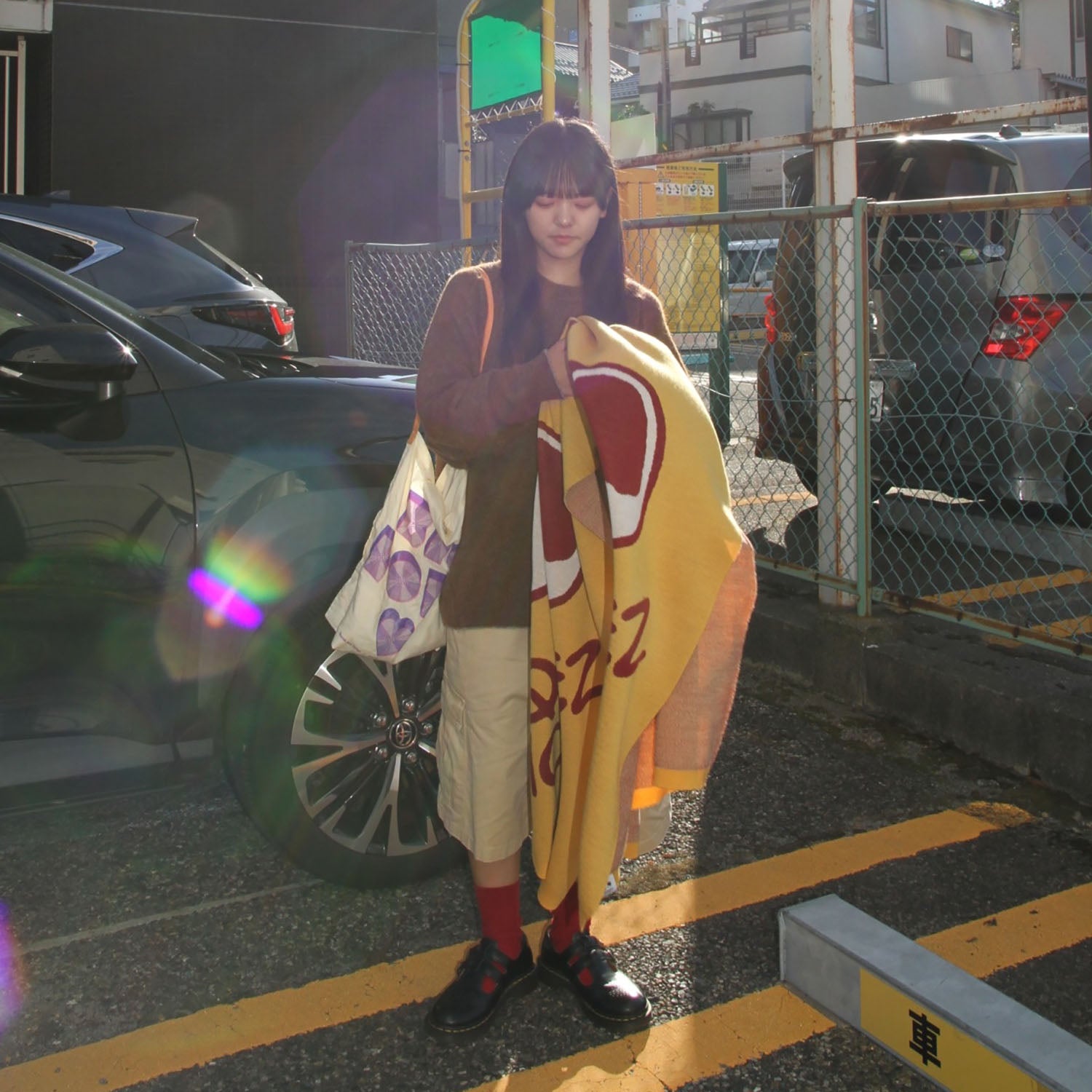 toiro knitwear × MARQUEZ SHOP / MARQUEZ Big-Stole｜ウール100