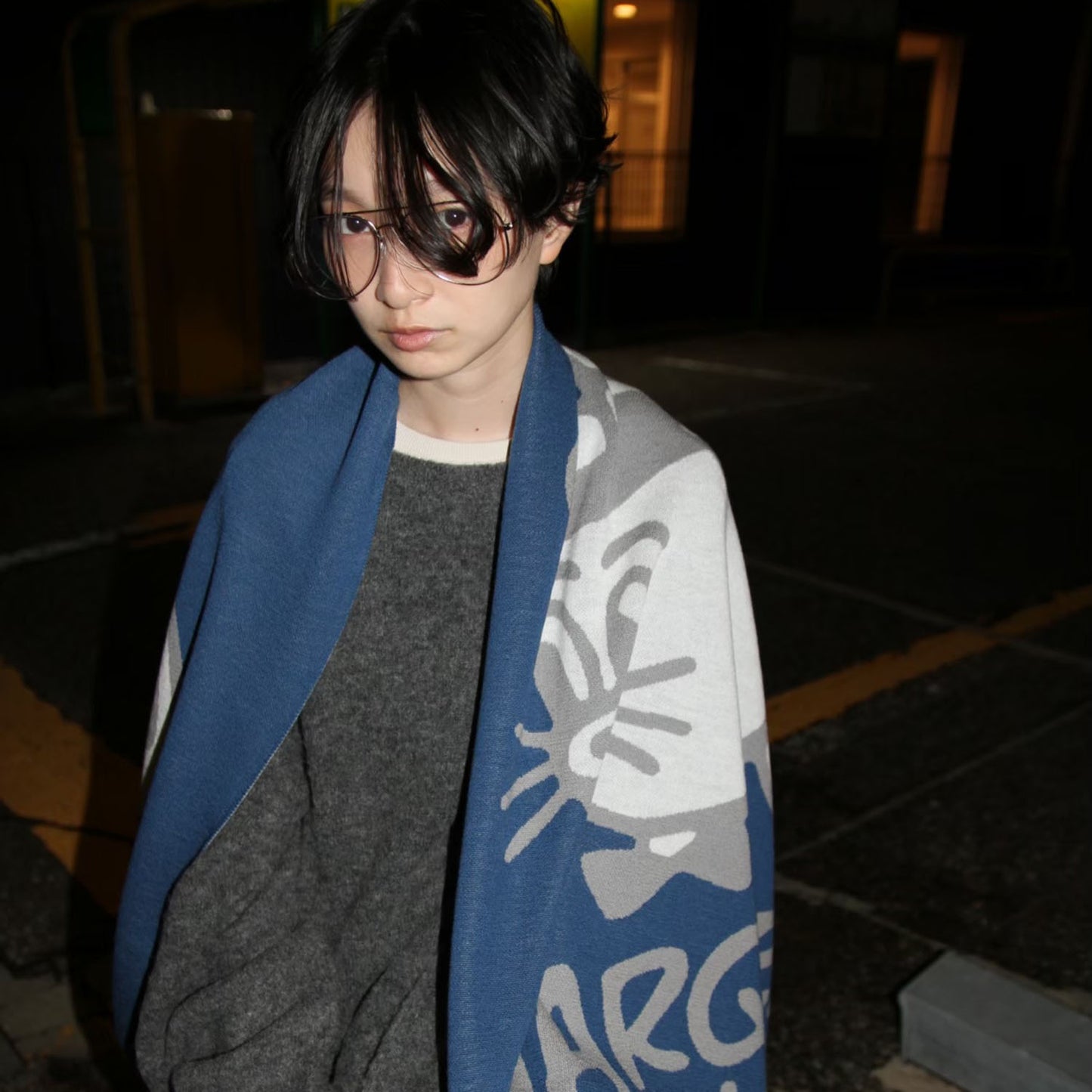 toiro knitwear × MARQUEZ SHOP / MARQUEZ Big-Stole
