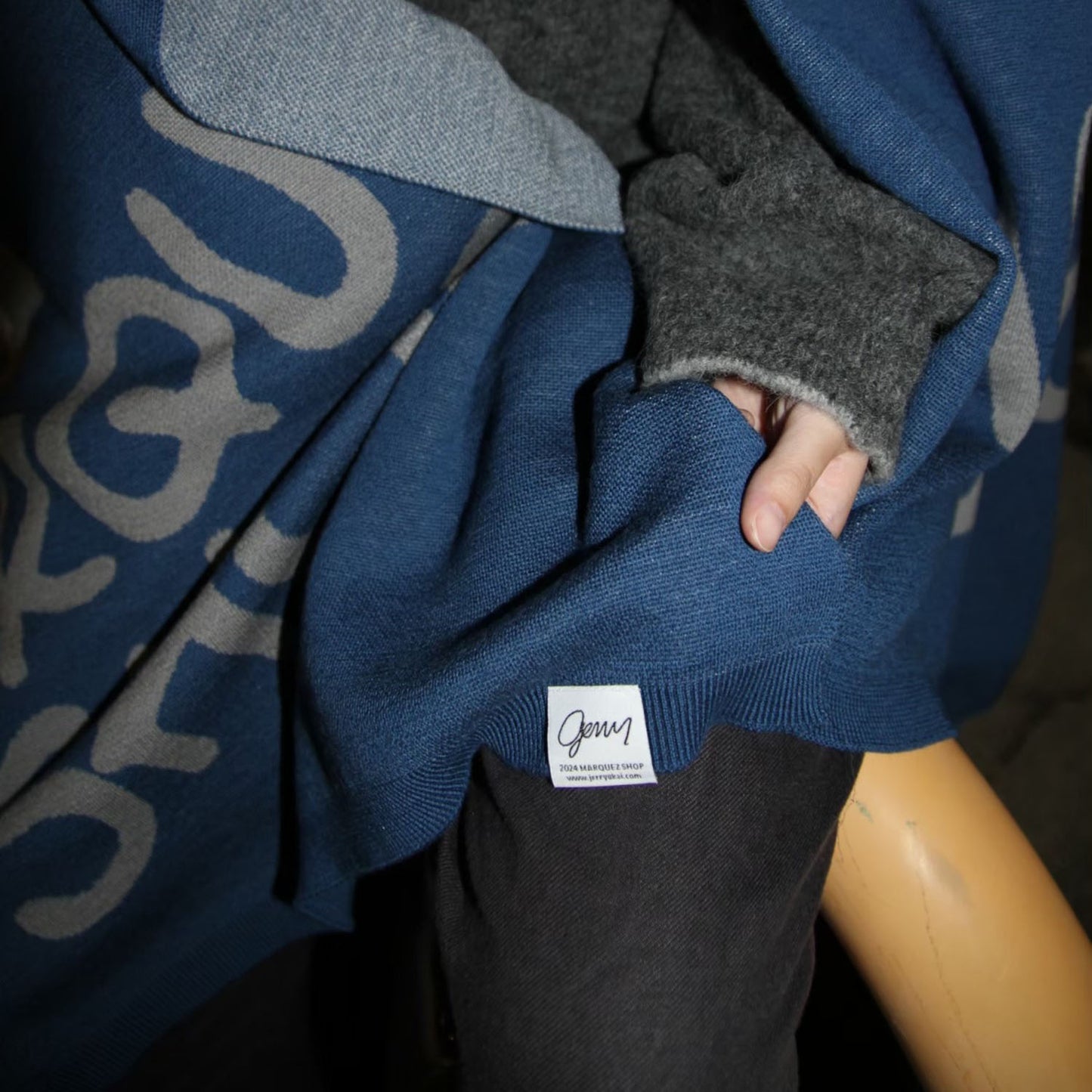 toiro knitwear × MARQUEZ SHOP / MARQUEZ Big-Stole