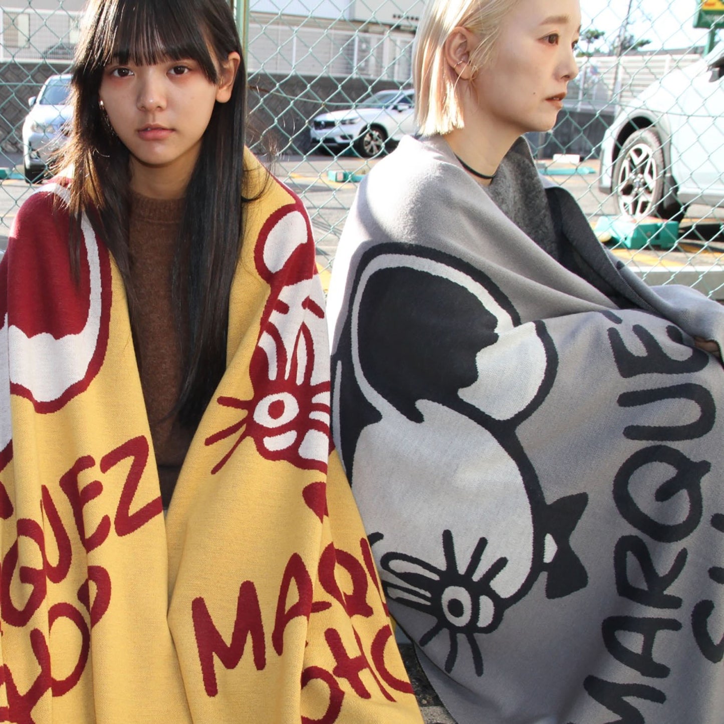 toiro knitwear × MARQUEZ SHOP / MARQUEZ Big-Stole