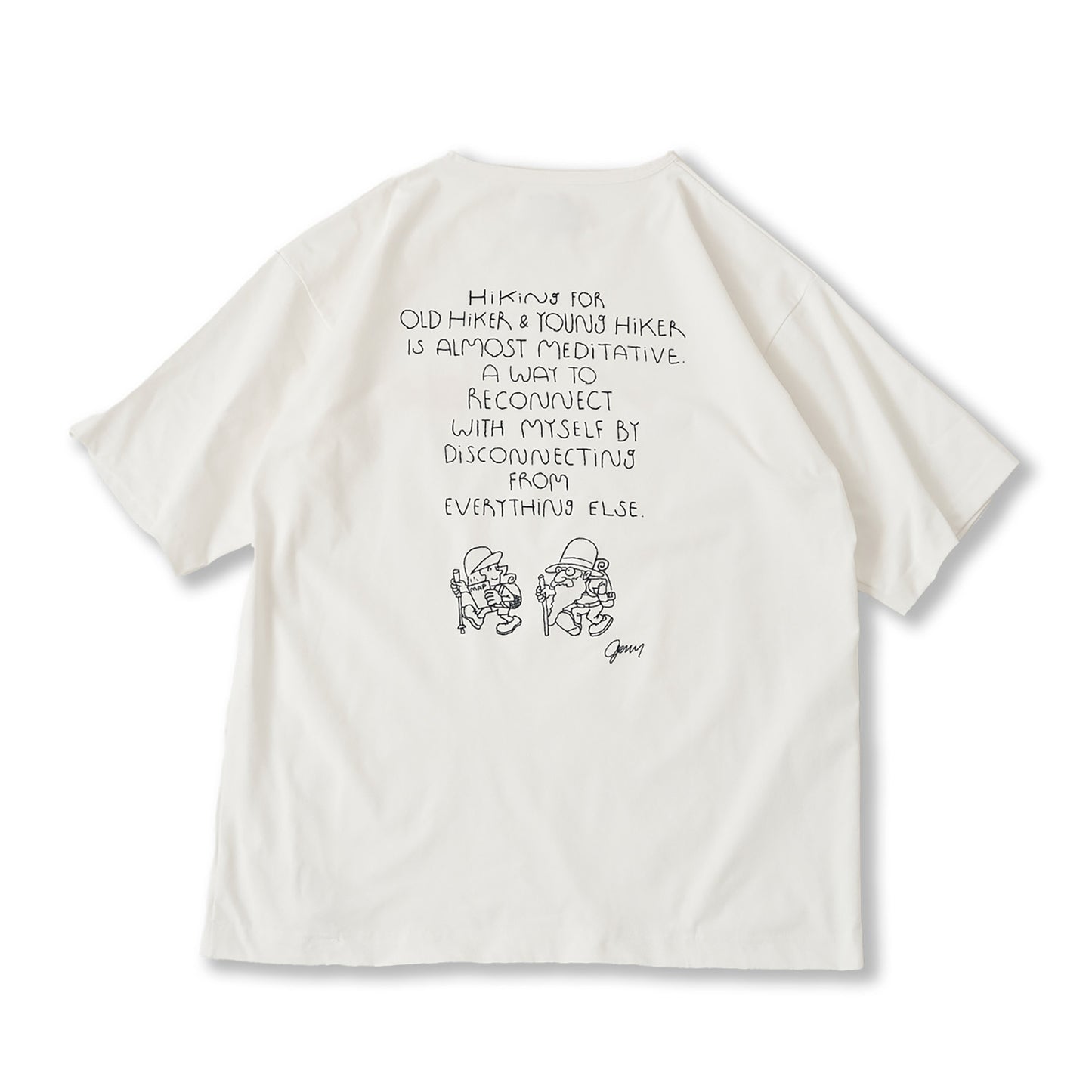 FIELD PLAY-TEC JERRY鵜飼（Old Hiker Young Hiker）Tシャツ